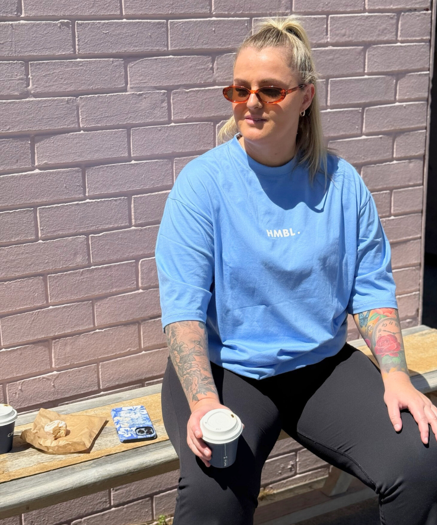 Drift Blue Affirmation Tee