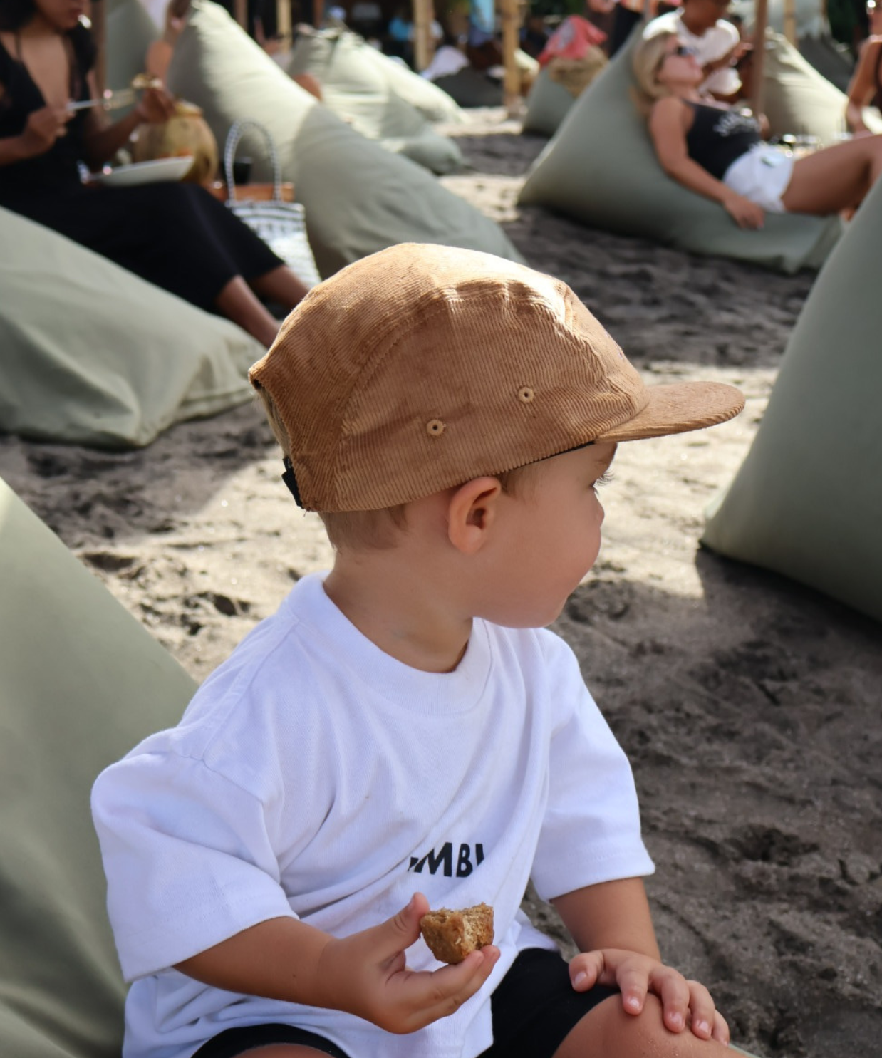 HMBL. Kids Corduroy Cap – Mustard