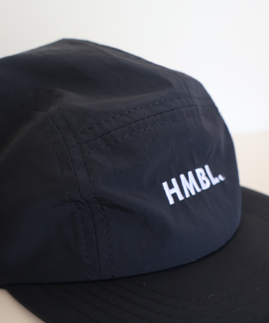 HMBL. 5 panel Cap – Black