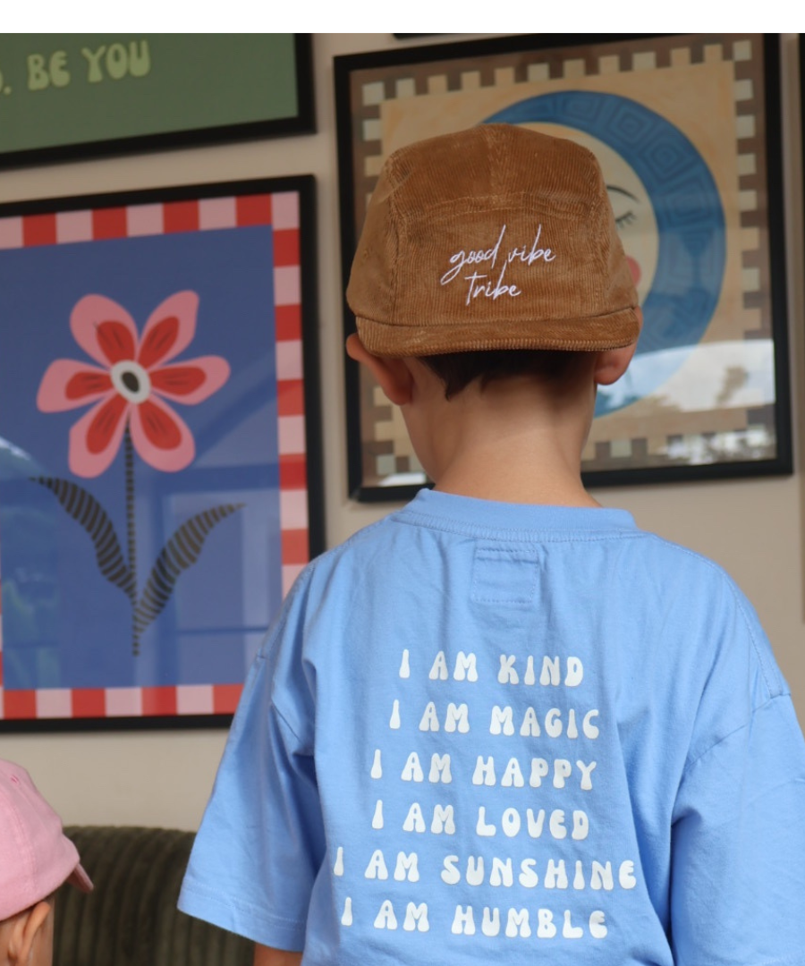 HMBL. Kids Corduroy Cap – Mustard