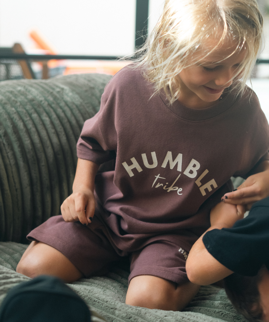 Mini Humble OG Tee - Chocolate