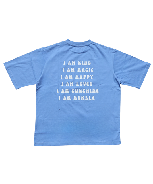 Mini Drift Blue Affirmations Tee