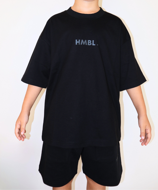 Mini HMBL. Basic Black Tee