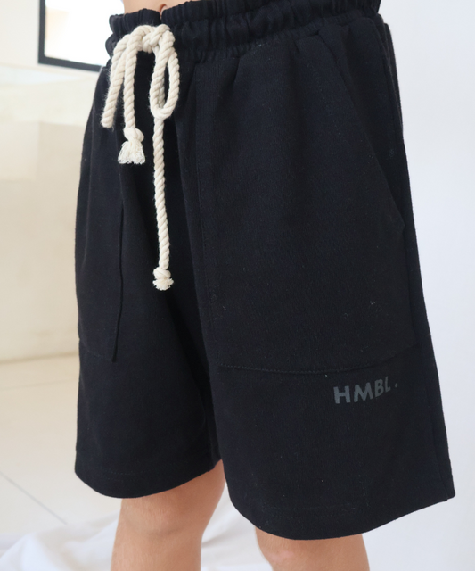 Mini Tribe Shorts - Black