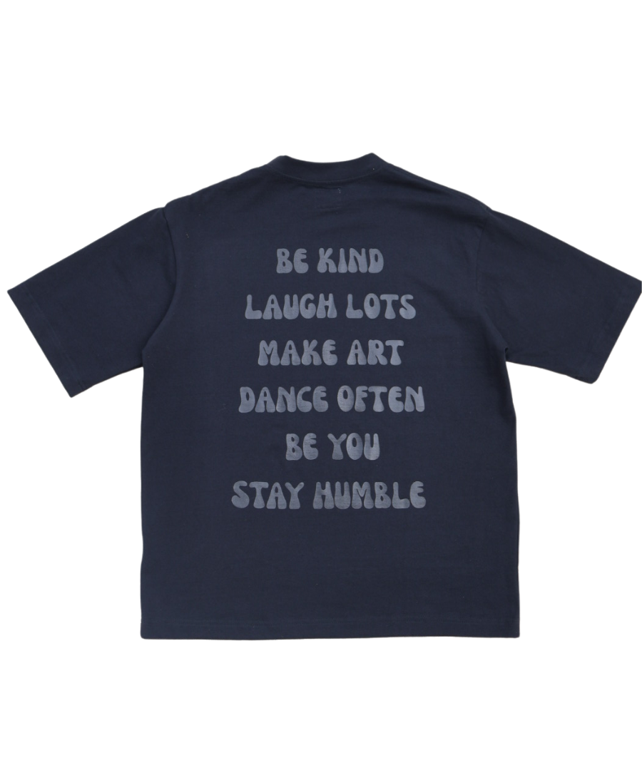 Mini Be You Tee Black
