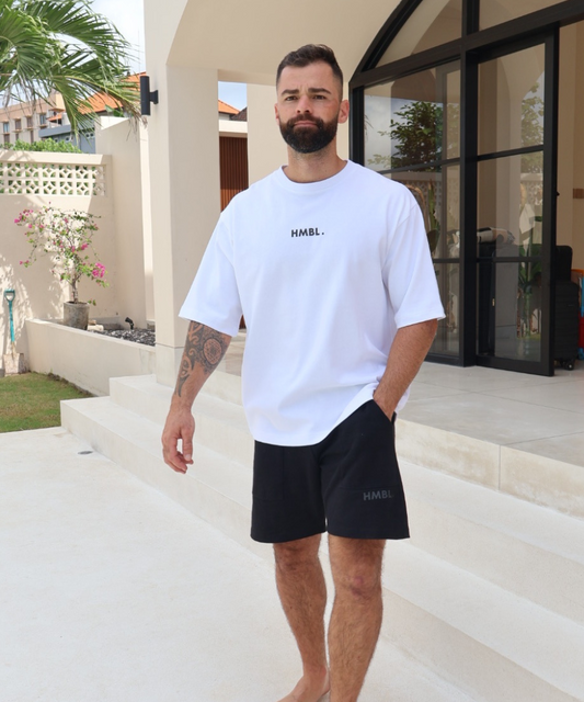 HMBL. Staple Tee - White