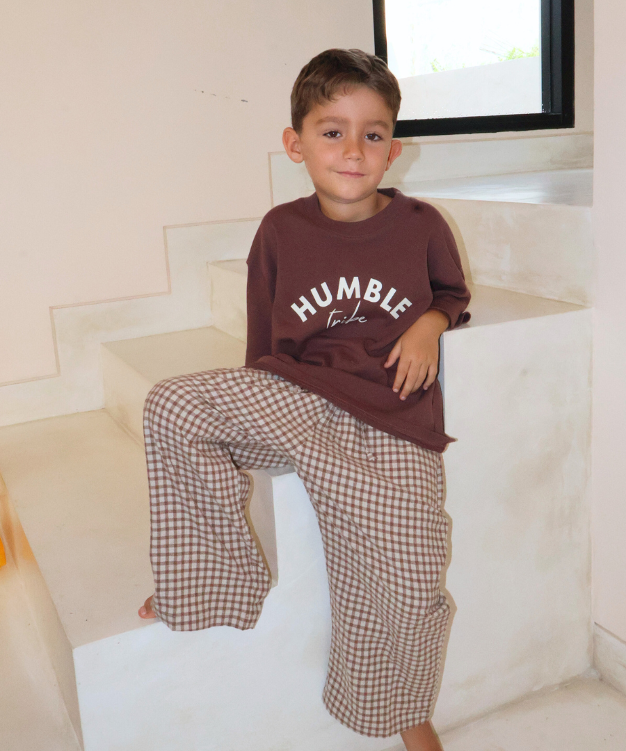 Mini Humble OG Tee - Chocolate