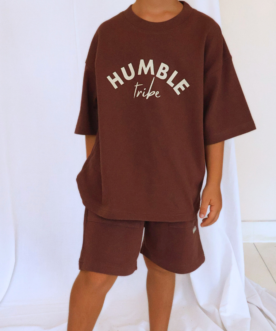 Mini Humble OG Tee - Chocolate