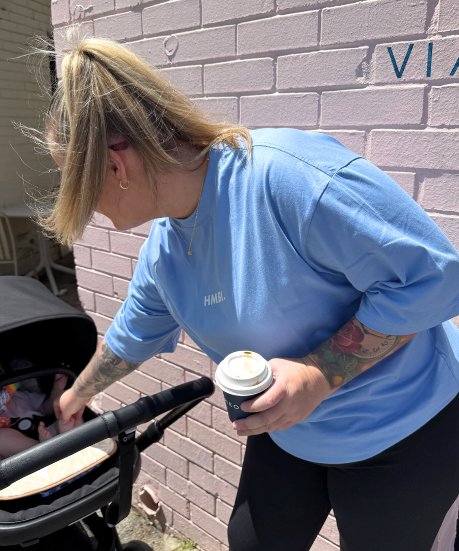 Drift Blue Affirmation Tee