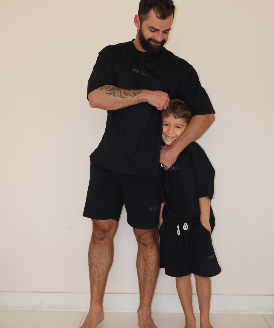 Mini Tribe Shorts - Black