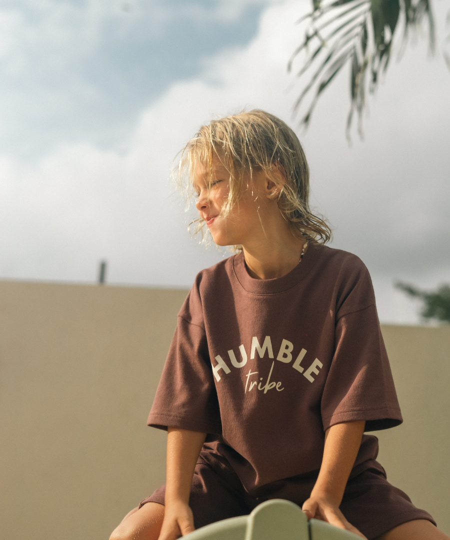Mini Humble OG Tee - Chocolate