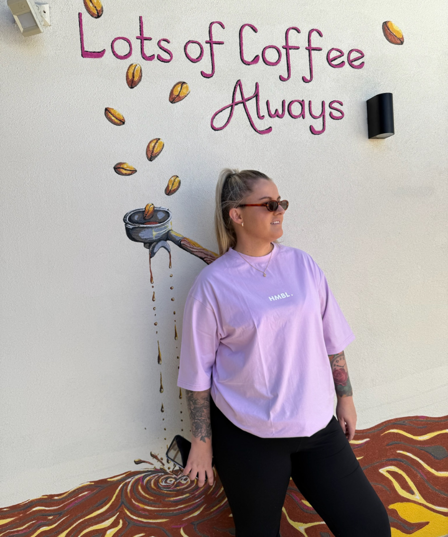 Purple Pop Affirmation Tee