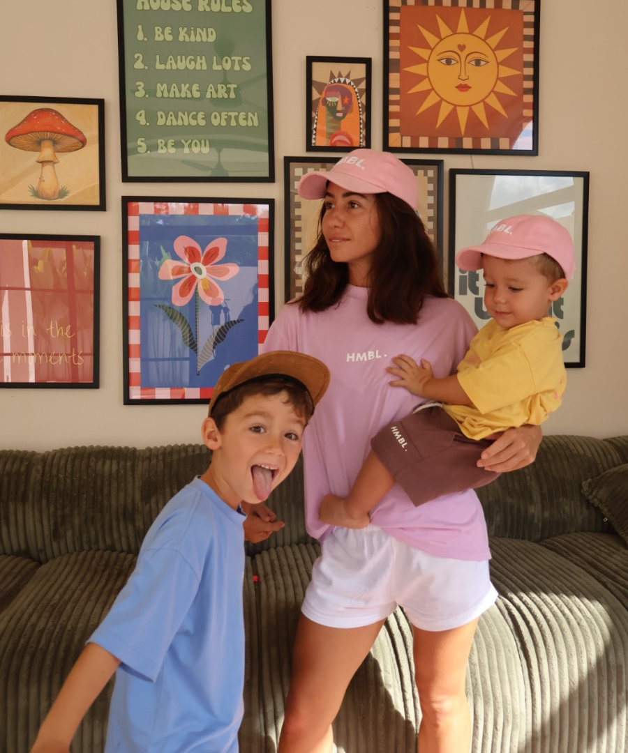 HMBL. Kids Cap- Pink